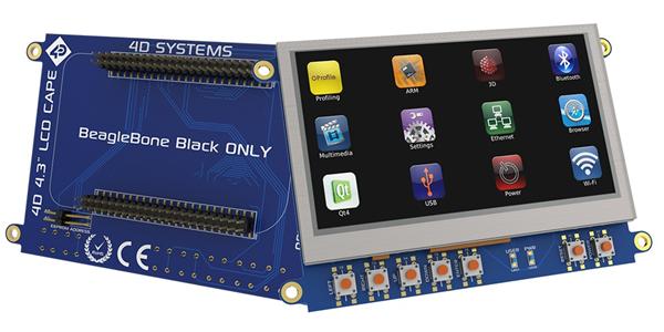 4D Systems 4DCAPE-43 4D Systems 4DCAPE-43