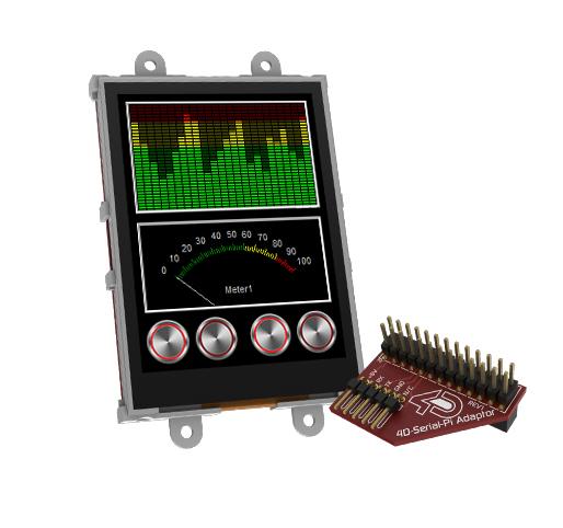 4D Systems uLCD-28PTU-PI 4D Systems uLCD-28PTU-PI