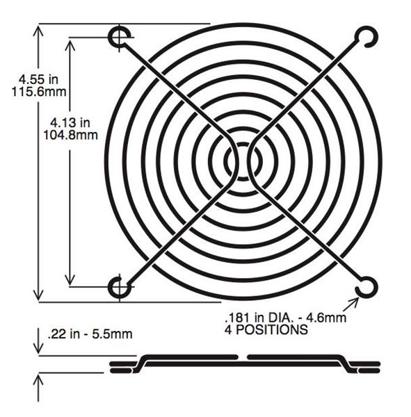 Orion Fans G109-15A Orion Fans G109-15A