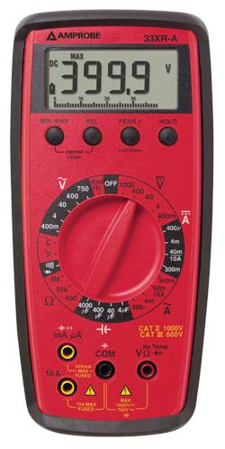 AMPROBE 33XR-A AMPROBE 33XR-A