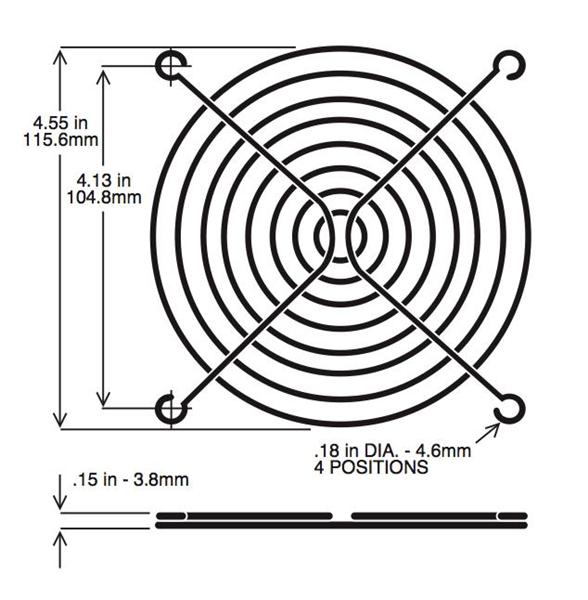 Orion Fans G109-15AB Orion Fans G109-15AB