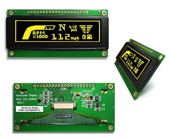 Newhaven Display NHD-2.8-25664UCY2 Newhaven Display NHD-2.8-25664UCY2