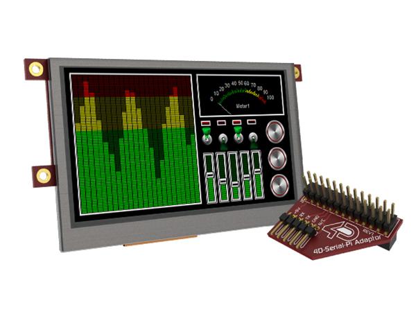4D Systems uLCD-43PT-Pi 4D Systems uLCD-43PT-Pi