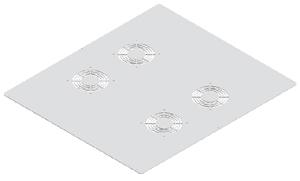 Hammond Manufacturing C2T2436F10BK1 Hammond Manufacturing C2T2436F10BK1
