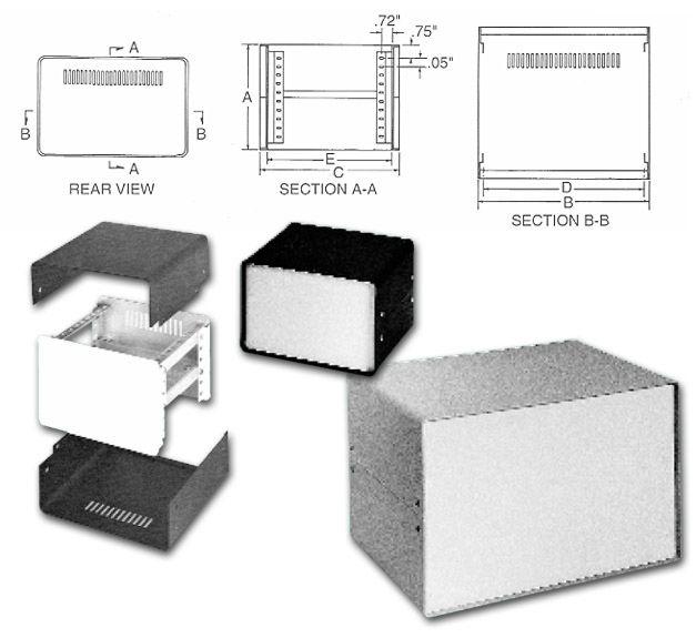 Bud Industries CS-11208-BT Bud Industries CS-11208-BT