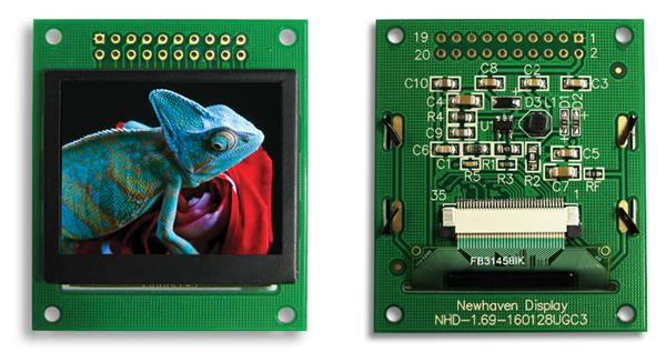 Newhaven Display NHD-1.69-160128UGC3 Newhaven Display NHD-1.69-160128UGC3